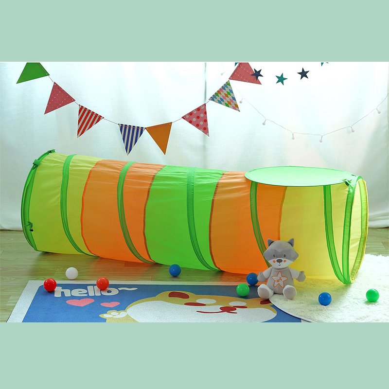 Dinosaur Play Tunnel Pop Up Indoor or Outdoor Garden Play Tent for Kids