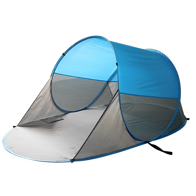 UPF 50 Easy Pop Up Beach Tent, 34 Person Sun Shelter, Portable Instant